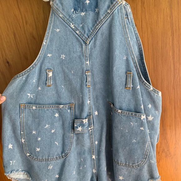 Carmar furst of a kind star print short overalls - Picture 5 of 5